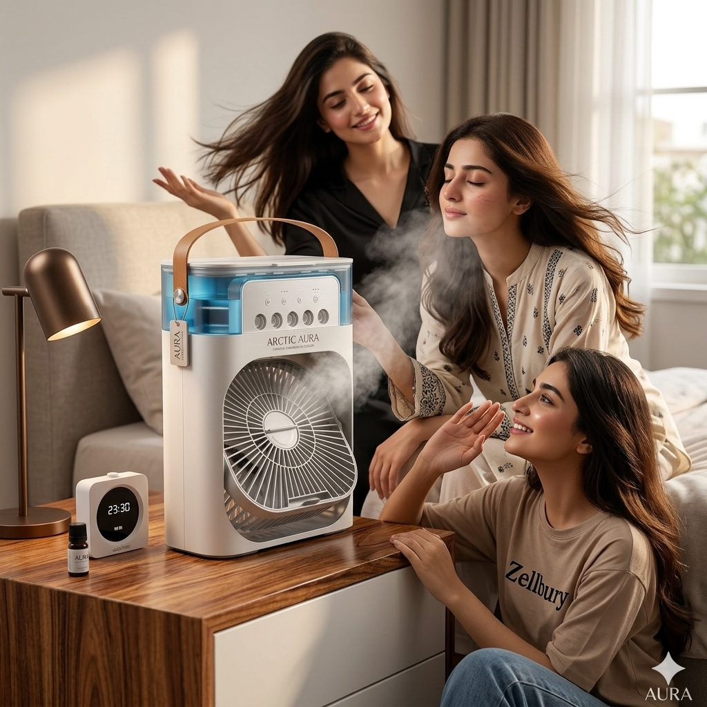 Light Water Mist Mini Fan Cooler