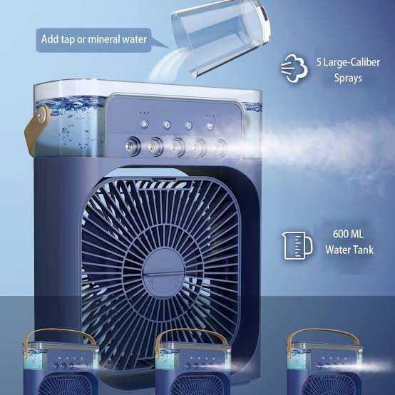 Light Water Mist Mini Fan Cooler